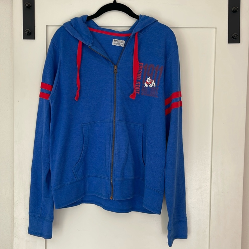 Fresno State Bulldogs Zip Up Hoodie